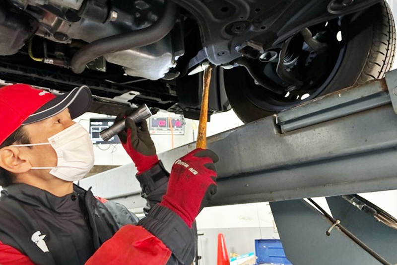 必要ない部品は交換しないから安い！